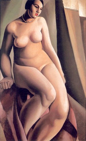 Tamara de Lempicka (inspired by) - Seated Nude (1), 1925