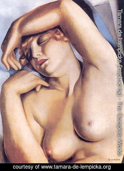 Tamara de Lempicka (inspired by) - Sleeping Girl, c.1930