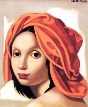 Tamara de Lempicka (inspired by) - The Orange Turban II, c.1945