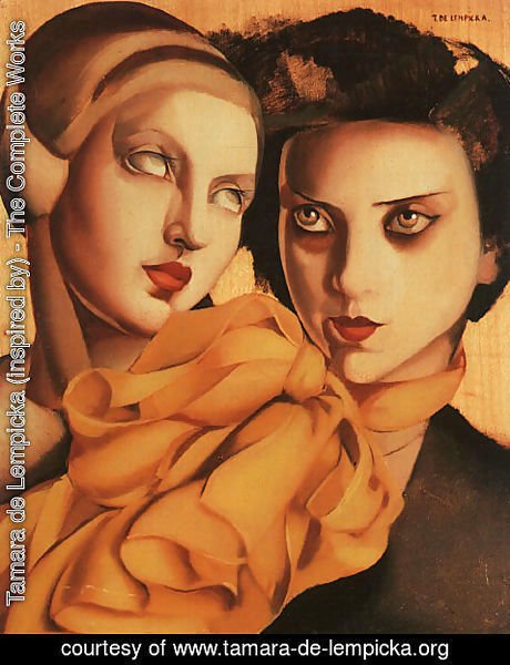Tamara de Lempicka (inspired by) - Young Ladies