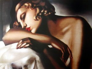 Tamara de Lempicka (inspired by) - La Dormeuse