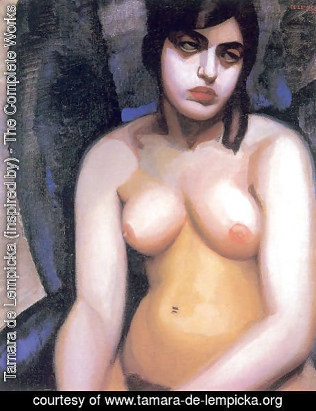 Nude Blue Background, 1923