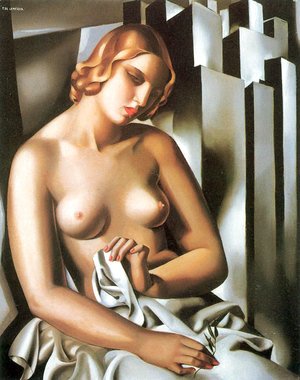 Nude with Buildings, 1930