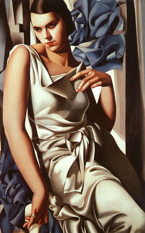 Tamara de Lempicka (inspired by) - Portrait of Mrs M, 1932