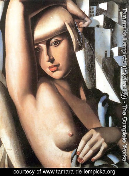 Tamara de Lempicka (inspired by) - Portrait of Suzy Solidor, 1933