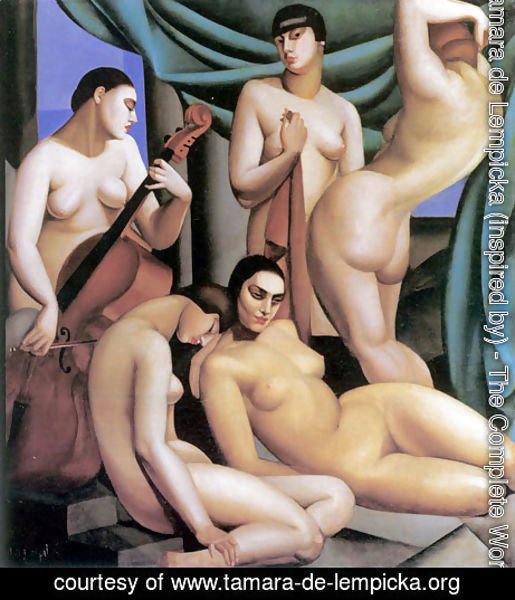 Tamara de Lempicka (inspired by) - Rhythm, 1924
