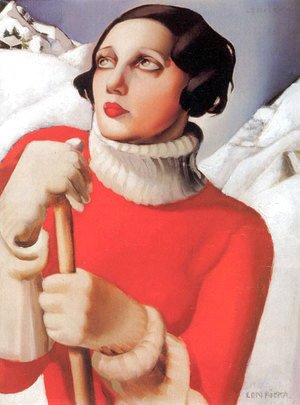 Tamara de Lempicka (inspired by) - Saint Moritz, 1929
