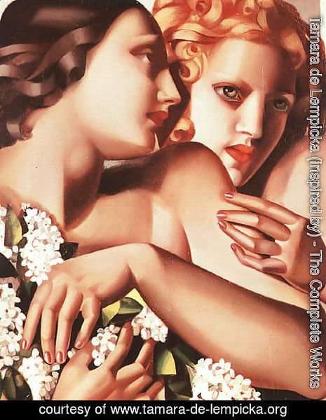 Tamara de Lempicka (inspired by) - Spring, 1930