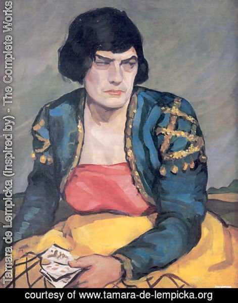 Tamara de Lempicka (inspired by) - The Fortune Teller, c.1922