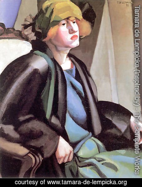 Tamara de Lempicka (inspired by) - The Gypsy, c.1923