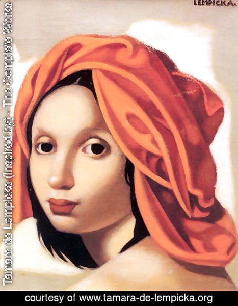 Tamara de Lempicka (inspired by) - The Orange Turban II, c.1945