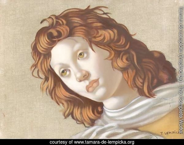 Study According to Botticelli (Etude d'apres Botticelli)