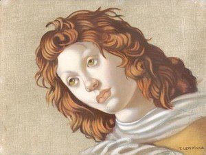 Study According to Botticelli (Etude d'apres Botticelli)