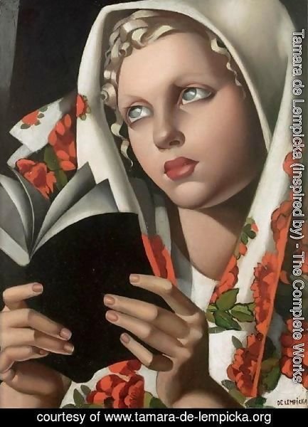 Tamara de Lempicka (inspired by) - Polish Girl (La Polonaise)