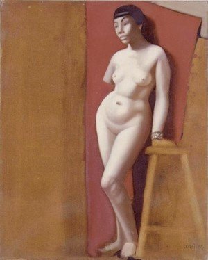 Tamara de Lempicka (inspired by) - Nude without Arm (Nu au bras coupe)
