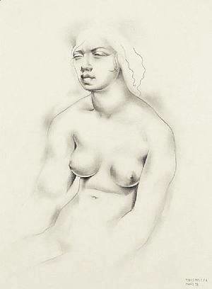 Tamara de Lempicka (inspired by) - Buste de femme
