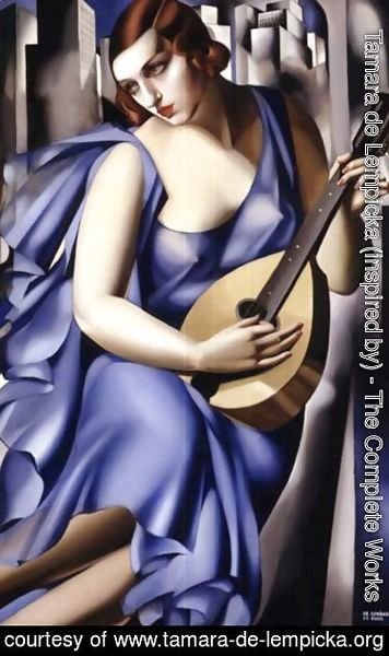 Tamara de Lempicka (inspired by) - La Musicienne